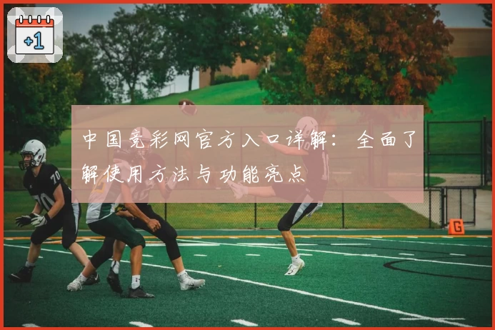 中国竞彩网官方入口详解：全面了解使用方法与功能亮点